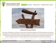 Tablet Screenshot of naturholz-spielplatz.de